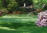 Putting-green-with-flags