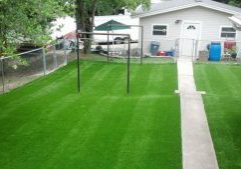 Southwest Greens Fake Grass Backyard Lawn 1