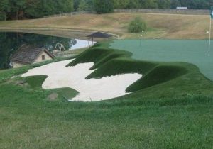 Southwest Greens synthetic grass putting area and bunker1